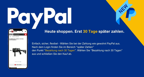 PayPal 30 Tage spter zahlen