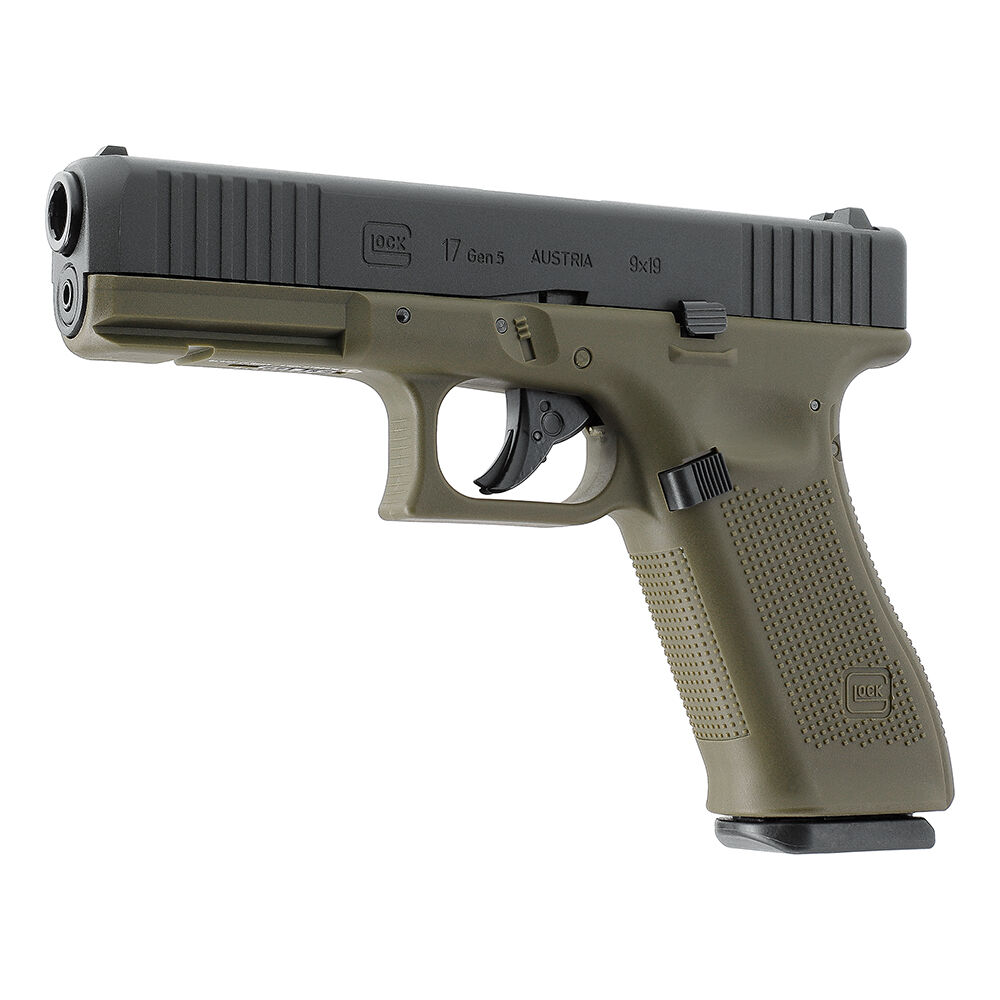 Glock 17 Gen5 Co2 Pistole Blowback 4,5mm Battlefield Green Bild 3