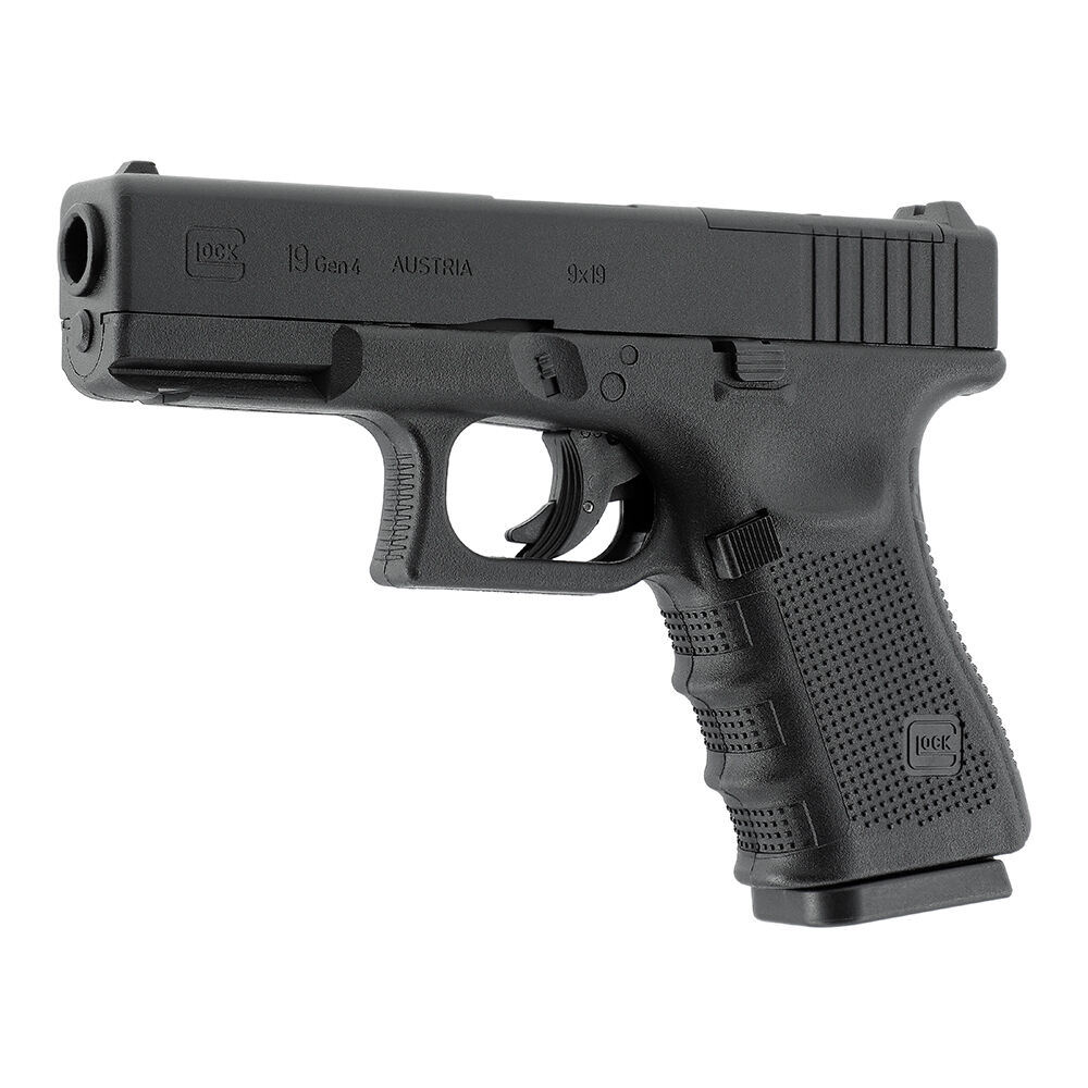 Glock 19 Gen4 MOS Airsoft Co2 Pistole NBB 6mm BB Schwarz Bild 3