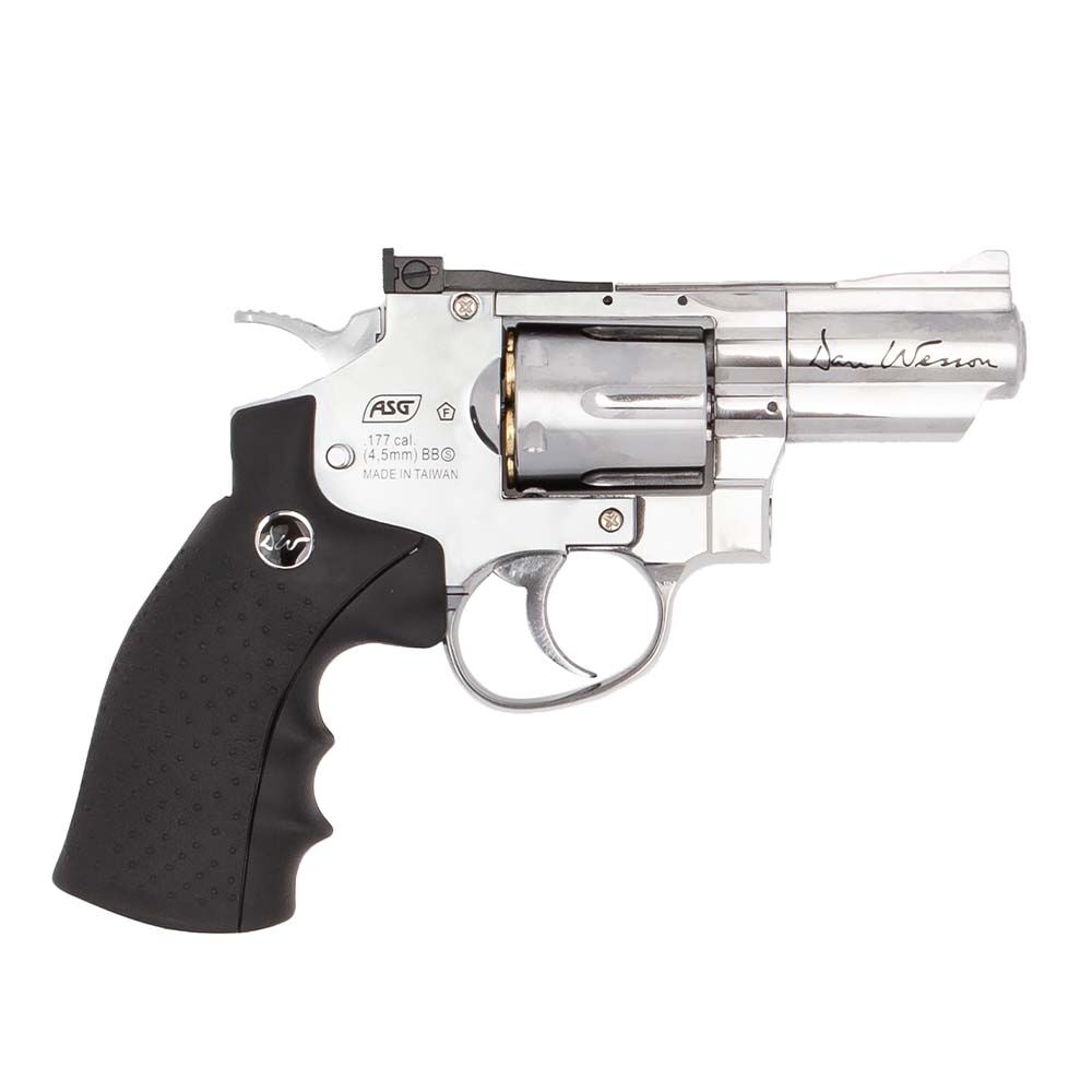 ASG Dan Wesson 2,5 Zoll CO2 Revolver 4,5mm BB Silver Bild 2