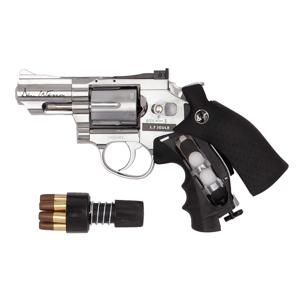 ASG Dan Wesson 2,5 Zoll CO2 Revolver 4,5mm BB Silver Bild 3