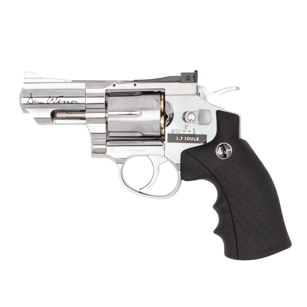 ASG Dan Wesson 2,5 Zoll CO2 Revolver 4,5mm BB Silver