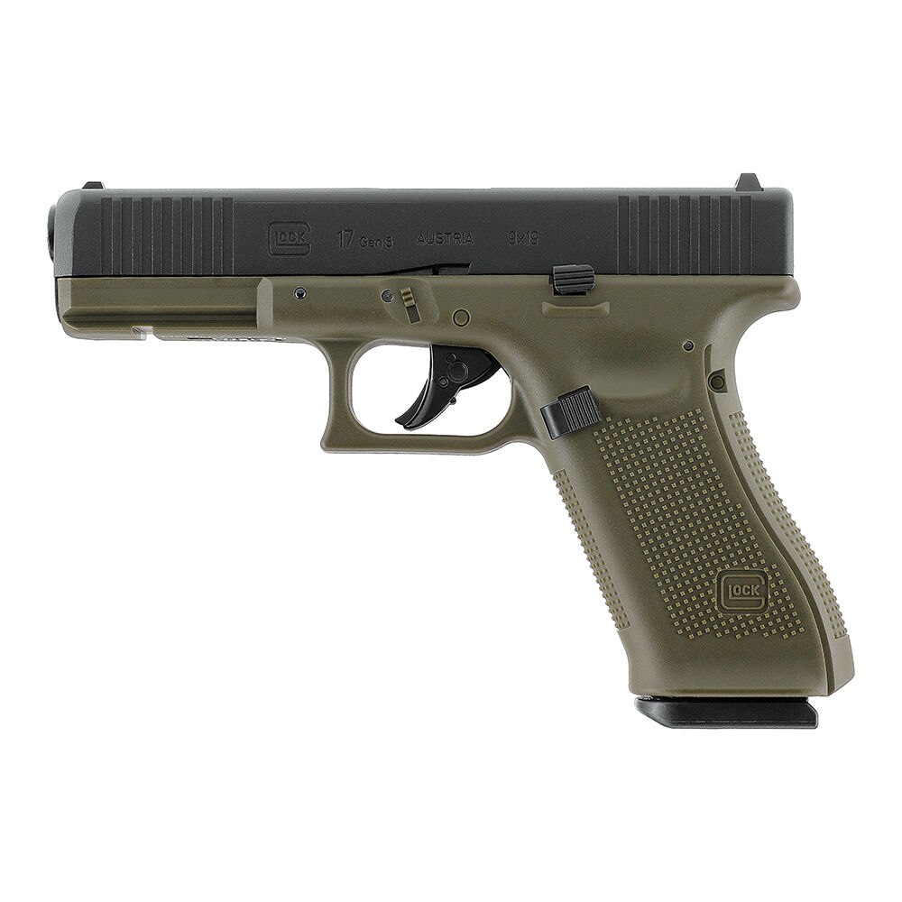 Glock 17 Gen5 Airsoft Co2 Pistole 6mm BB Battlefield Green