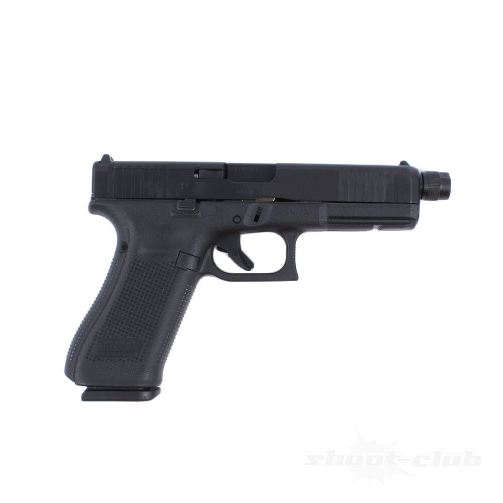 Glock 17 Gen5 MOS FS Gewindelauf Pistole SD 9mm Luger