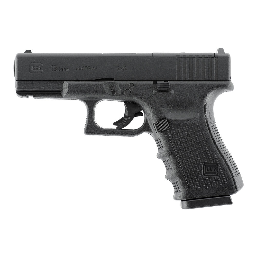 Glock 19 Gen4 MOS Airsoft Co2 Pistole NBB 6mm BB Schwarz