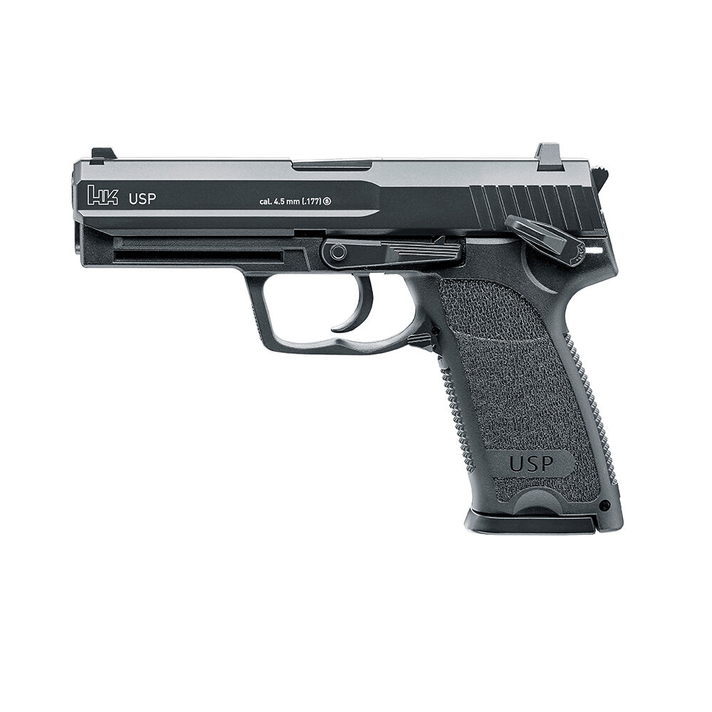 H&K USP CO2 Pistole 4,5 mm BB Metallschlitten Blowback