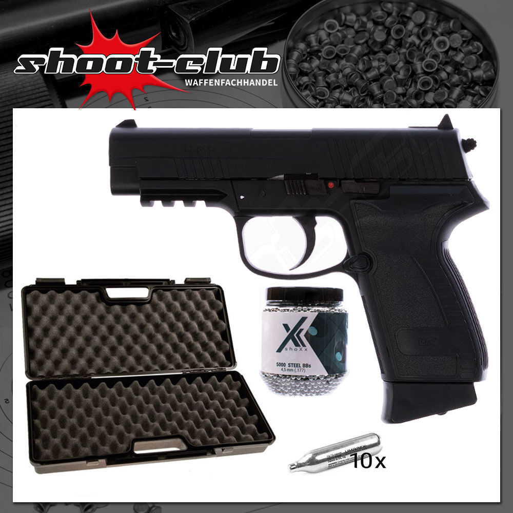 Umarex HPP CO2 Pistole Blowback 4,5mm BB Koffer-Set