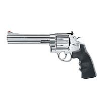 S&W 629 Co2 Revolver 6,5 Zoll Vollmetall 4,5mm Diabolos Steel Finish