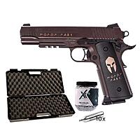 Sig Sauer 1911 Spartan CO2 Pistole Blowback 4,5 mm im Set