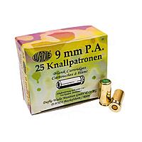 Wadie Platzpatronen 9 mm P.A.K. - 25 Stk