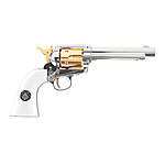 Colt SAA Smoke Wagon Co2 Revolver 4,5mm BB Nickel-Finish Bild 3