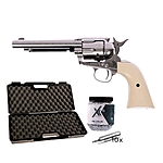 CO2 Revolver COLT SAA .45 Peacemaker 4,5mm BBs - Koffer-Set Bild 2