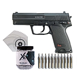 H&K USP CO2 Pistole 4,5 mm Stahl BBs im Spar-Set Bild 2