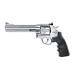 S&W 629 Co2 Revolver 6,5 Zoll Vollmetall 4,5mm Diabolos Steel Finish Bild 2