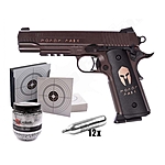 Sig Sauer 1911 Spartan CO2 Pistole Blowback 4,5 mm - Kugelfang Set Bild 2