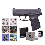 Sig Sauer P365 CO2 Pistole 4,5mm Stahlkugeln im Zielscheiben-Set Bild 2