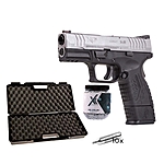 Springfield XDM compact bicolor CO2 Pistole 4,5mm BBs im Koffer-Set Bild 2