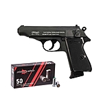 Walther PP Schreckschusspistole 9mm + Platzpatronen Bild 2