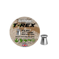 Remington T-Rex Flat Diabolos 4,5 mm (.177) 0,51 g / 7,8...