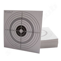 100 ShoXx® shoot-club Zielscheiben 10er Ring, 14x14cm
