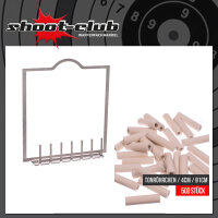 Tonröhrchen Adapter für Kugelfang 14x14 cm...