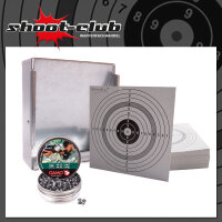 Edelstahl Kugelfang + 100 Zielscheiben + Gamo Expander...