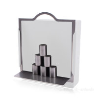 Set: Adapter f. Kugelfang mit Aufstellfläche + 6...