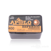 Apolo Esferico Rundkugeln Luftgewehr BBs 4,5mm
