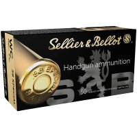 Sellier & Bellot .38 Special WC Wadcutter...