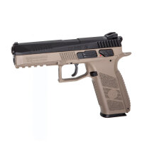 ASG CZ P-09 Co2 Pistole Blowback 4,5mm Diabolo Dual Tone FDE